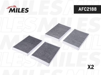 Фильтр салона угольный Miles AFC2188