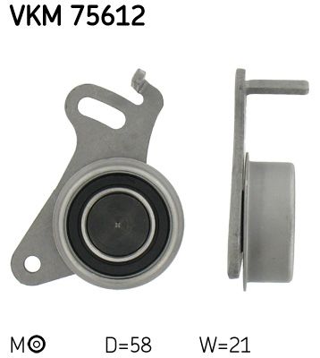 Ролик натяжителя ремня ГРМ SKF VKM75612