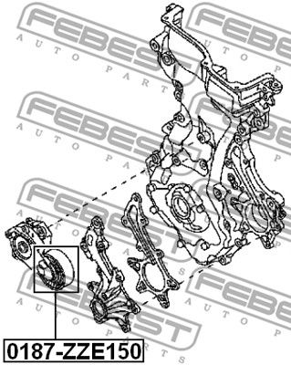 Комплект натяжного шкива LAND ROVER LR013506
