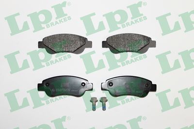 Колодки тормозные передние LPR 05P1235