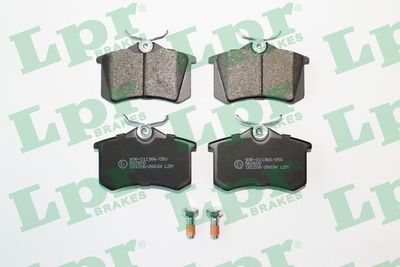 Колодки тормозные задние LPR 05P634