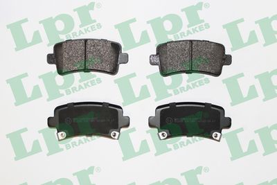 Колодки тормозные задние LPR 05P1584