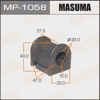 Втулка стабилизатора заднего Masuma MP1058