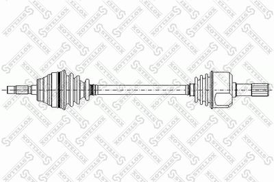Привод левый STELLOX 1581044SX