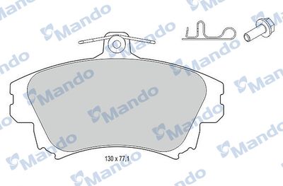 Колодки тормозные передние Mando MBF015132