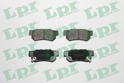 Колодки тормозные дисковые LPR 05P847