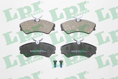 Колодки тормозные передние LPR 05P439