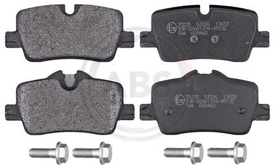 Колодки тормозные дисковые задние BMW 34208844393