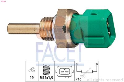 Датчик температуры FACET 73211