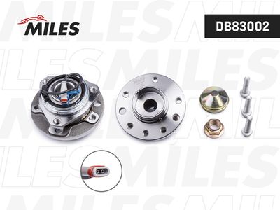 Ступица с подшипником колеса передняя Miles DB83002