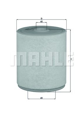 Фильтр воздушный MAHLE LX20494