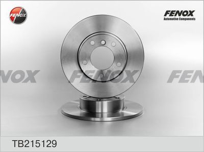 Диск тормозной передний FENOX TB215129