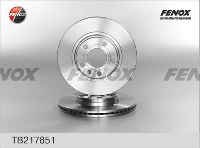 Диск тормозной передний FENOX TB217851