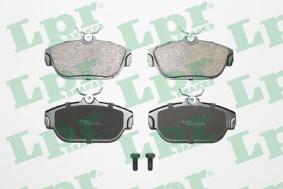 Колодки тормозные передние LPR 05P601