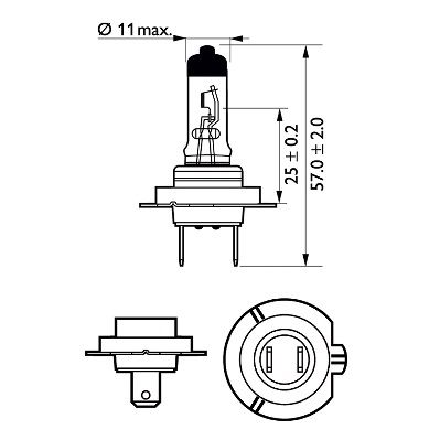 Лампа PHILIPS 12972LLECOS2