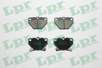 Колодки тормозные задние LPR 05P836