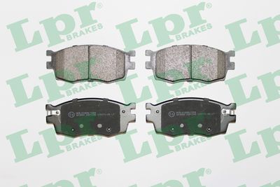 Колодки тормозные передние LPR 05P1345