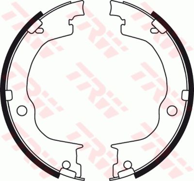 Колодки тормозные барабанные TRW GS8749