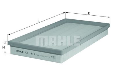 Фильтр воздушный MAHLE LX1818