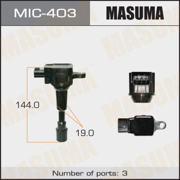 Катушка зажигания Masuma MIC403
