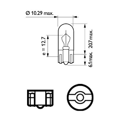 Лампа PHILIPS 13256CP