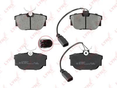 Колодки тормозные дисковые задние LYNXauto BD8054
