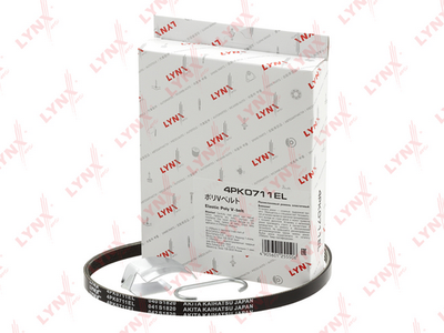 Ремень поликлиновой LYNXauto 4PK0711EL
