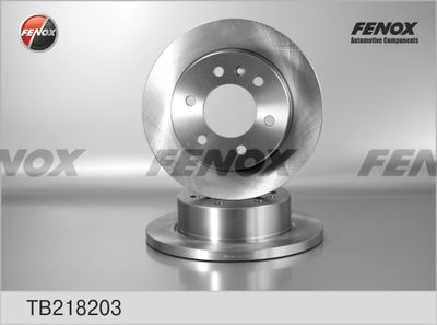Диск тормозной задний FENOX TB218203