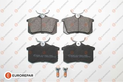Колодки тормозные дисковые EUROREPAR 1617249980