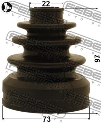 Пыльник ШРУС внутренний FEBEST 0115GRX125