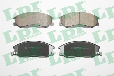 Колодки тормозные дисковые LPR 05P858