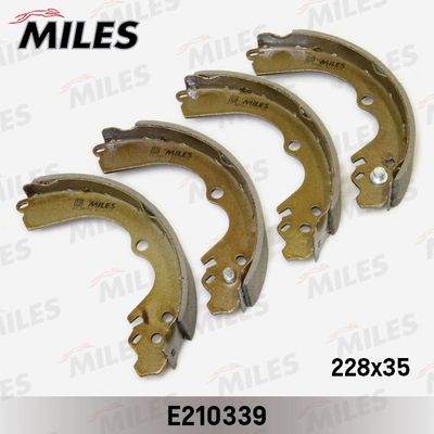 Колодки тормозные барабанные Miles E210339