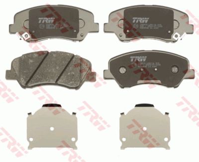 Колодки тормозные передние TRW GDB3548
