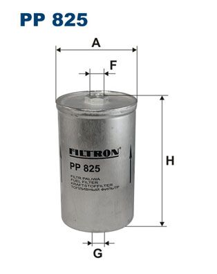 Фильтр топливный FILTRON PP825
