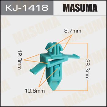 Клипса молдинга двери TOYOTA 7549160011