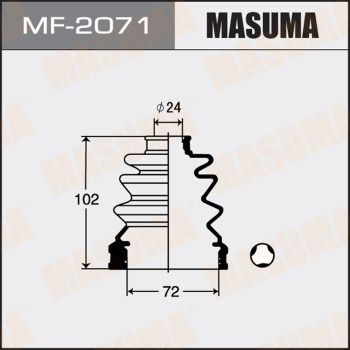 Пыльник ШРУС MARUICHI 52422