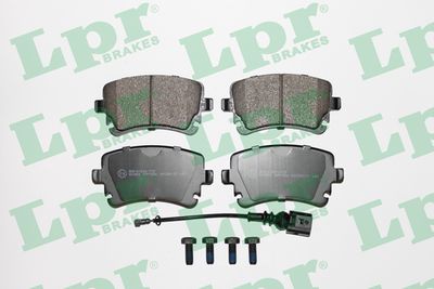 Колодки тормозные дисковые LPR 05P1206