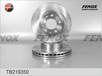 Диск тормозной передний FENOX TB219350