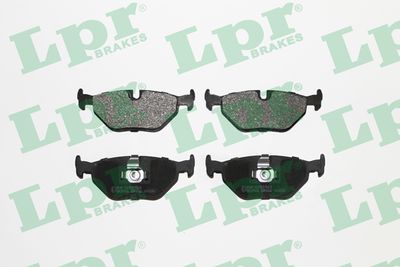 Колодки тормозные задние LPR 05P650