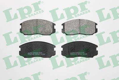 Колодки тормозные дисковые LPR 05P502