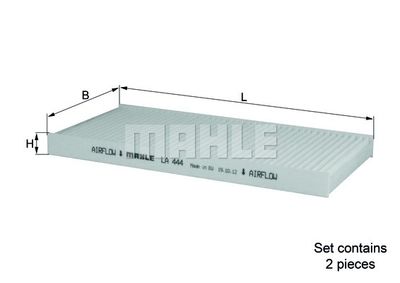 Фильтр салона MAHLE LA444S