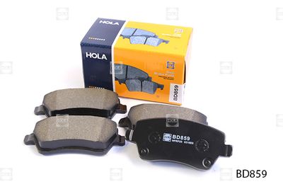 Колодки тормозные дисковые HOLA BD859