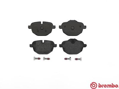 Колодки тормозные дисковые задние BREMBO P06064
