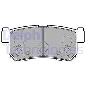 Комплект тормозных колодок DELPHI LP2127
