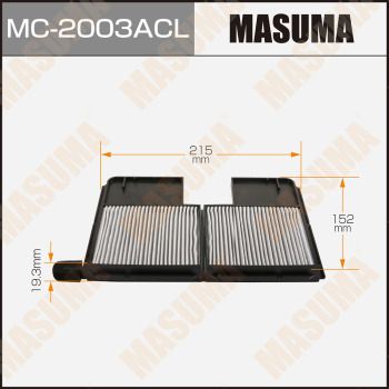 Фильтр салона угольный Masuma MC2003ACL