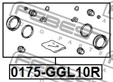 Ремкомплект суппорта тормозного FEBEST 0175GGL10R