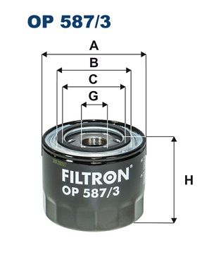 Фильтр масляный FILTRON OP5873