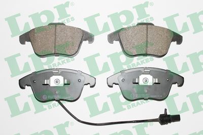 Колодки тормозные дисковые LPR 05P1391