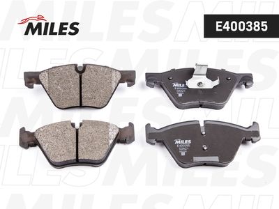 Колодки тормозные передние Miles E400385