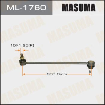 Тяга стабилизатора переднего Masuma ML1760
